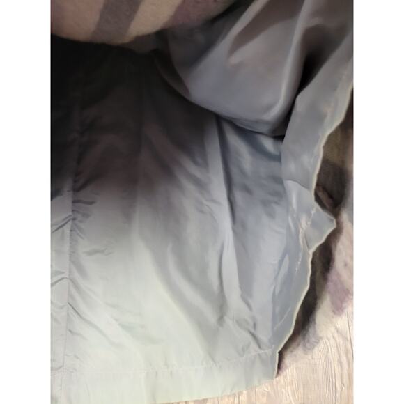 Elco 1950s 1960s Wool Blend Double Button Pink Purple Gray Coat Size 11/12 Large - Picture 3 of 8